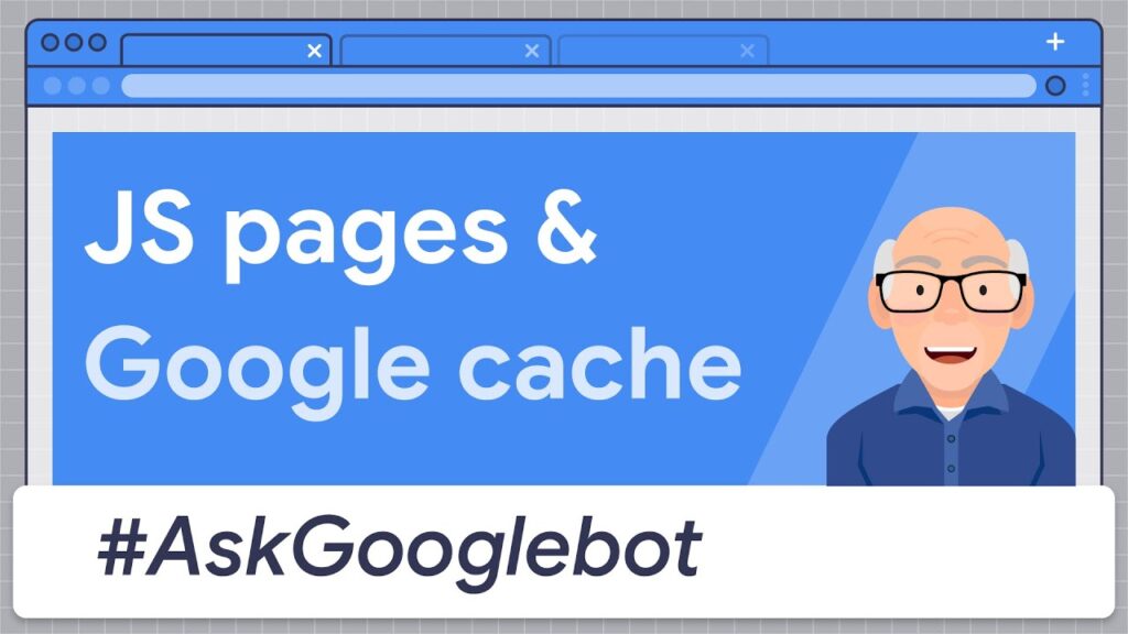 Why isn't my JS page cached in Google?